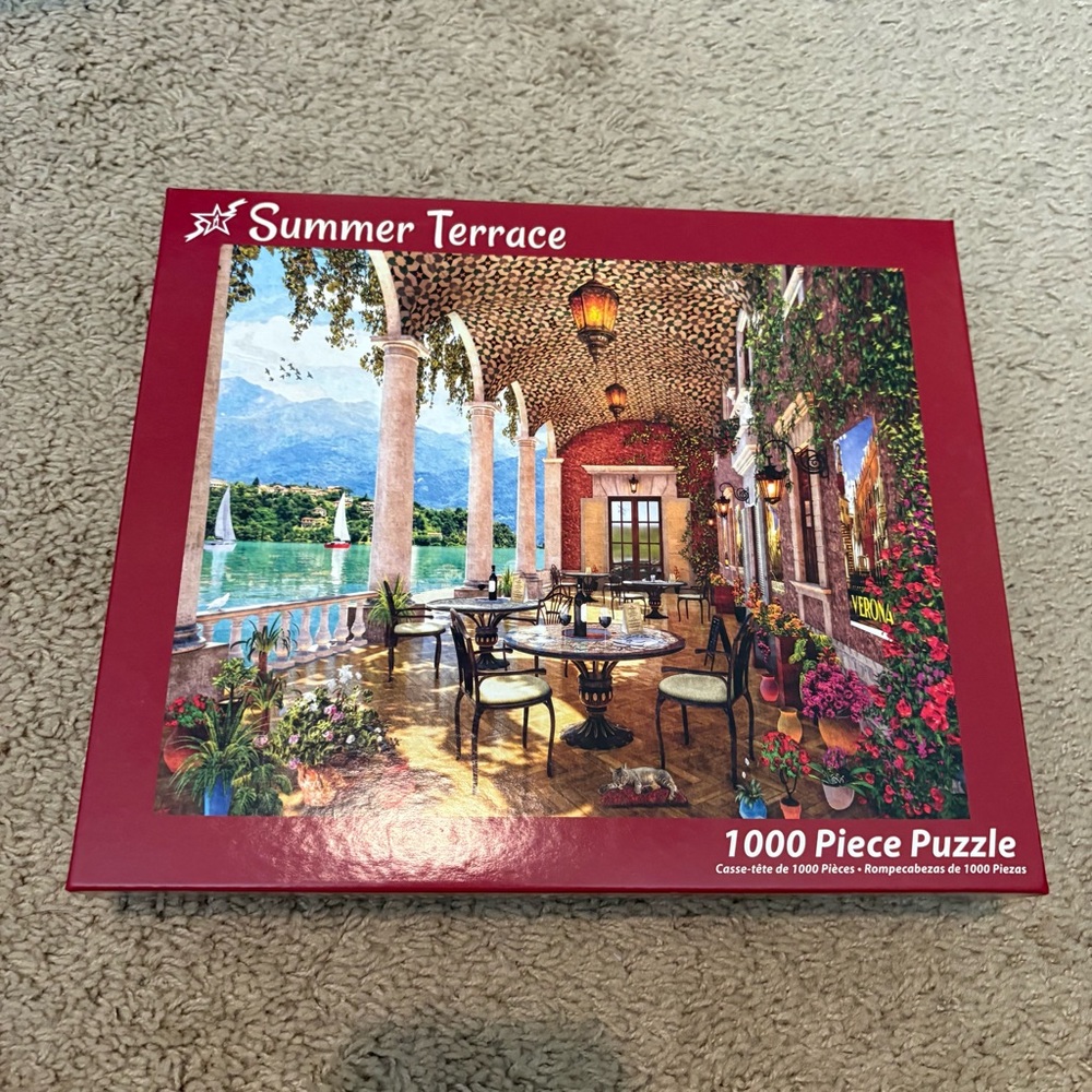 Summer terrace 1,000 piece puzzle
